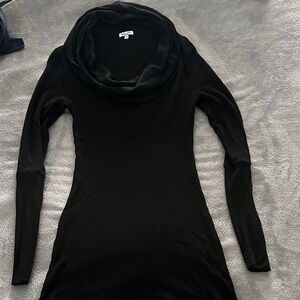 Splendid Black Cowl Neck Sweater